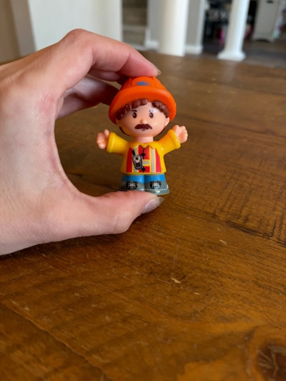 Fisher Price Little People construction worker as is
